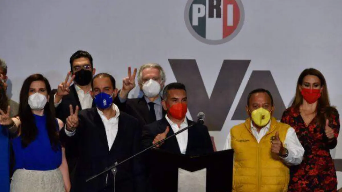 dirigentes PAN_PRI_PRD_coalicion va por mexico